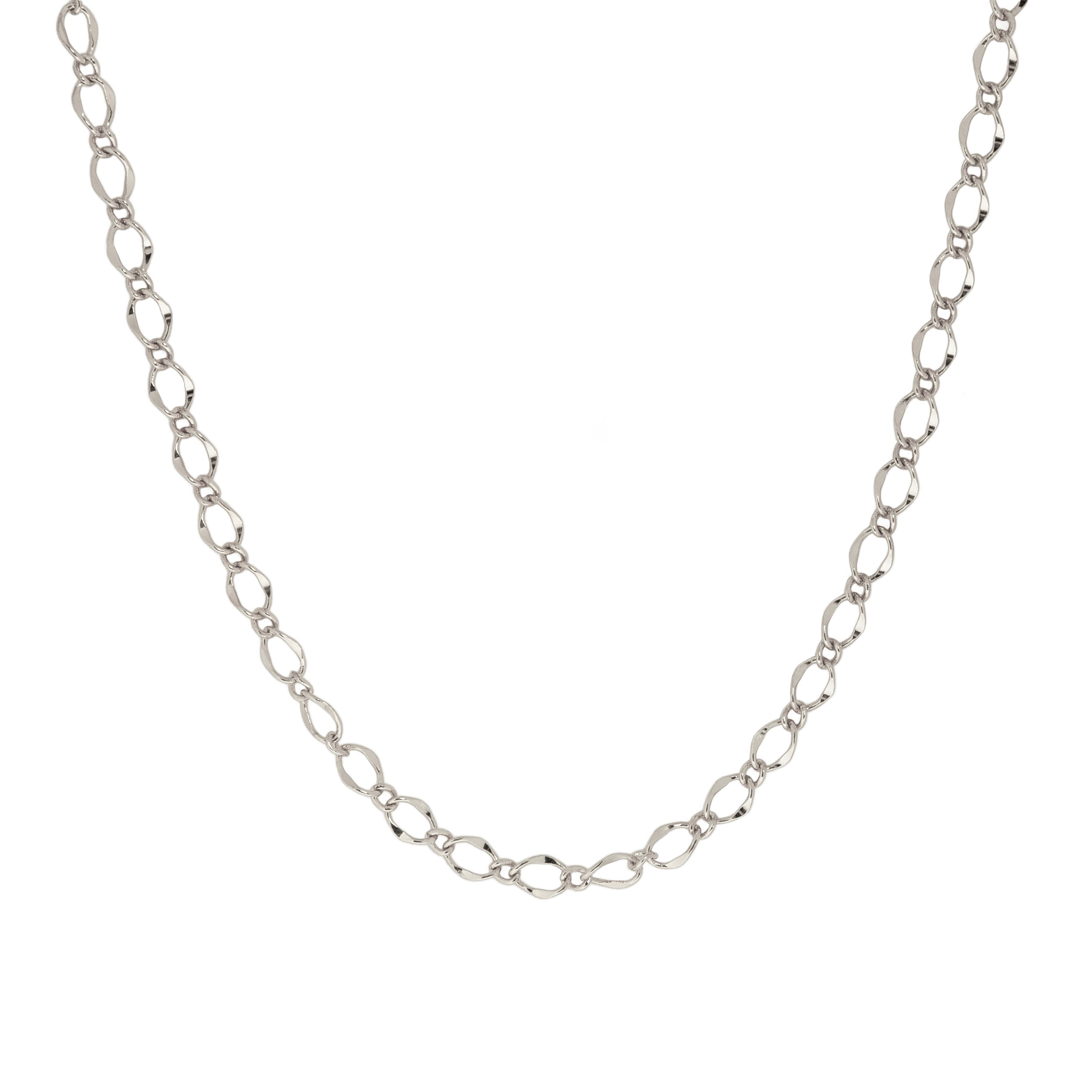 Oculus Necklace Chain in Silver