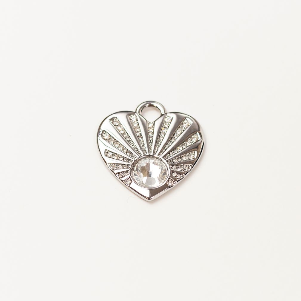 Aphrodite Sunrise Heart Charm