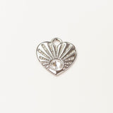 Aphrodite Sunrise Heart Charm