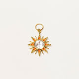 Apollo Enamel Sun Charm