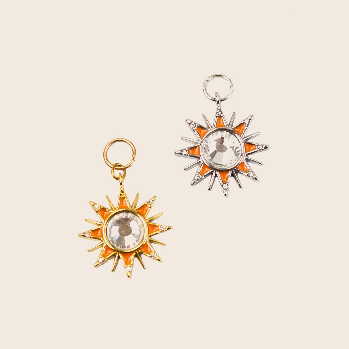Apollo Enamel Sun Charm