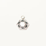 Gaia Enamel Moon Charm