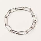 Ovale Bracelet Chain in Silver