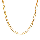 Ovale Necklace Chain in Gold