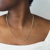 Oculus Necklace Chain in Gold